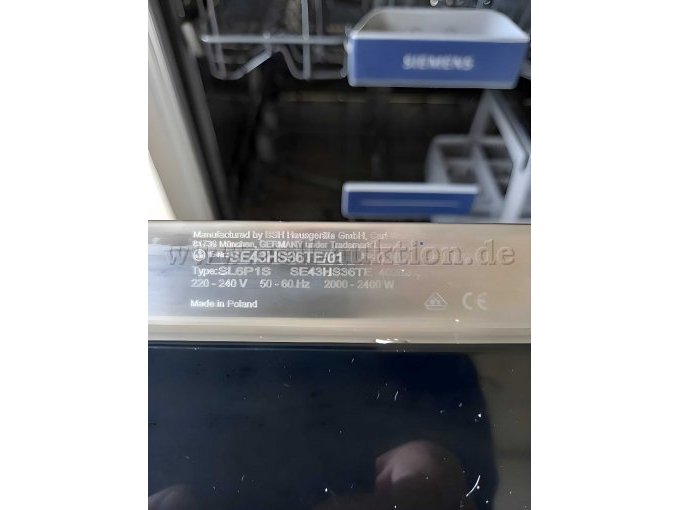 Geschirrspüler Modell