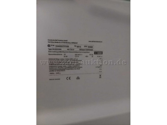 Kühl-/Gefrierschrank Modell