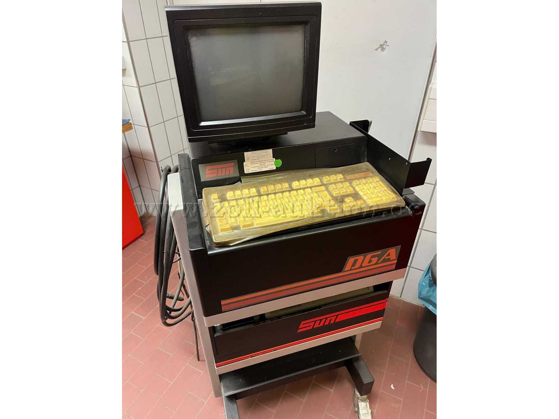 SUN DGA-1800 Abgastester - Ansicht Front