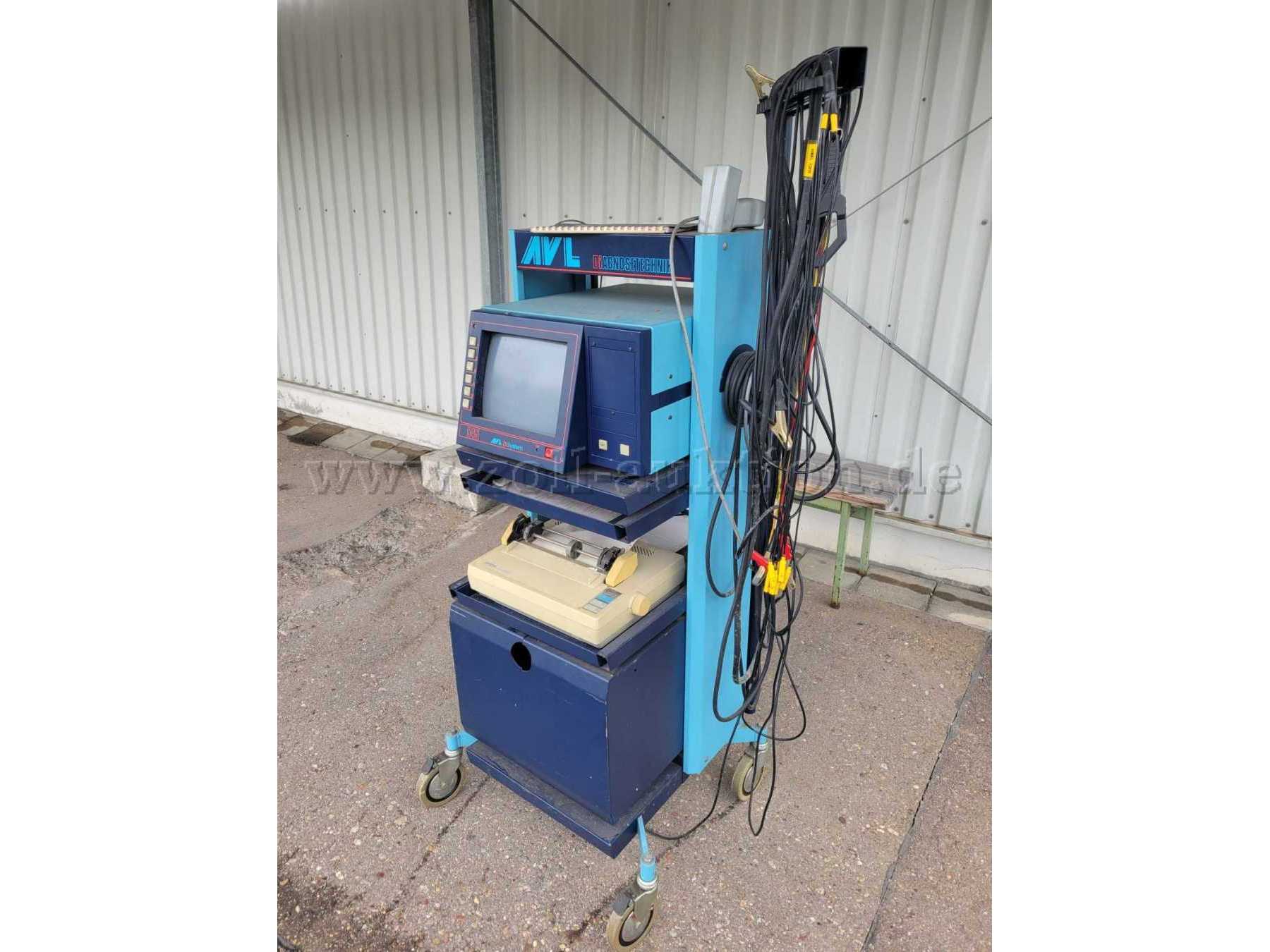 KFZ Diagnosesystem AVL Di System 845 - Ansicht seitlich rechts