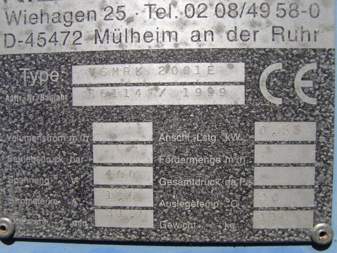 Strahlmittelreiniger