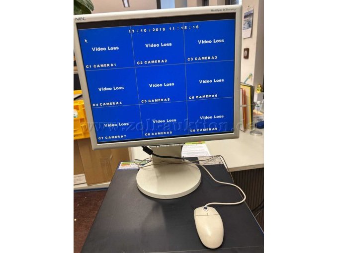 Monitor eingeschaltet