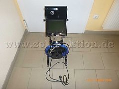 Von Vorne in Arbeitsstellung