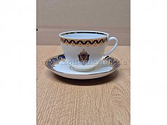 Kaffee-Teetasse mit Untertasse 1