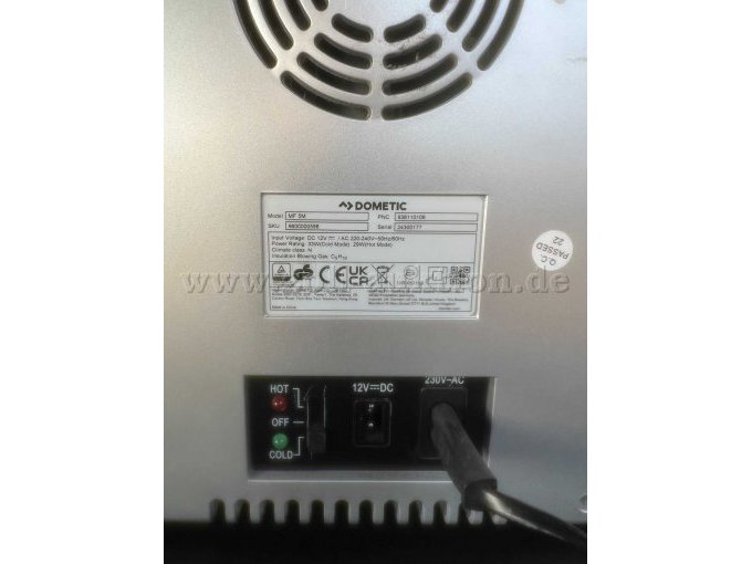 Kühlschrank Typenschild