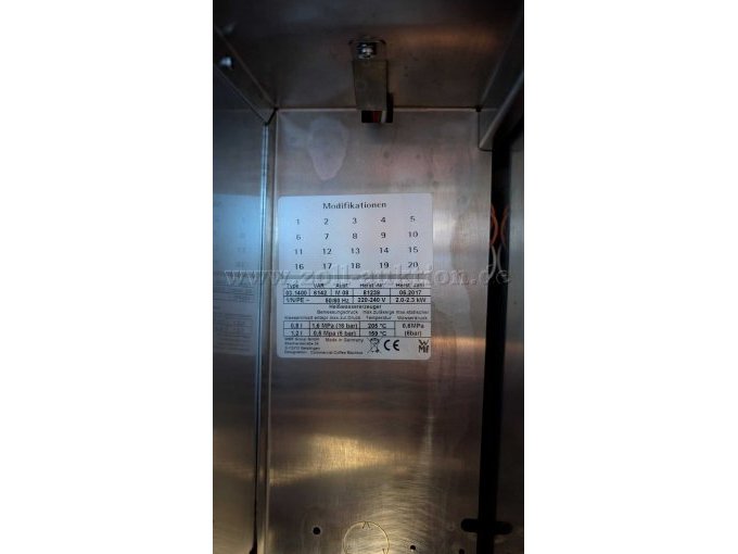 CE Kennung - Typenschild WMF