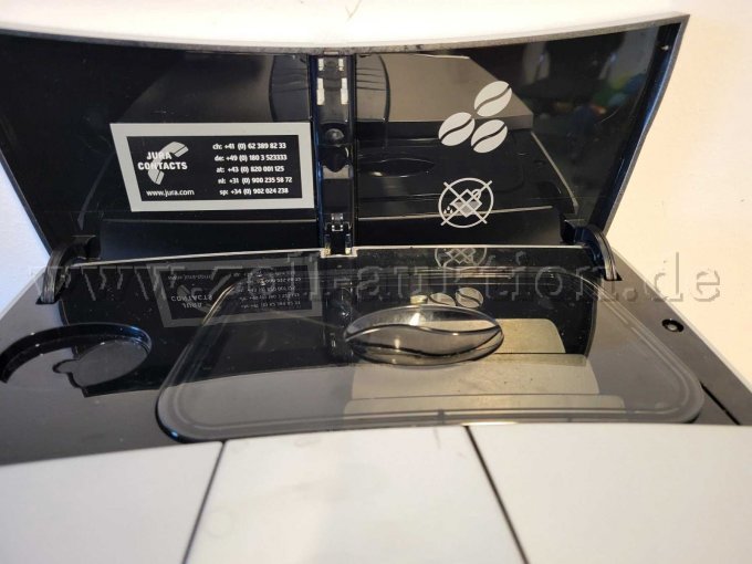 Klappe für Bohnenbehälter