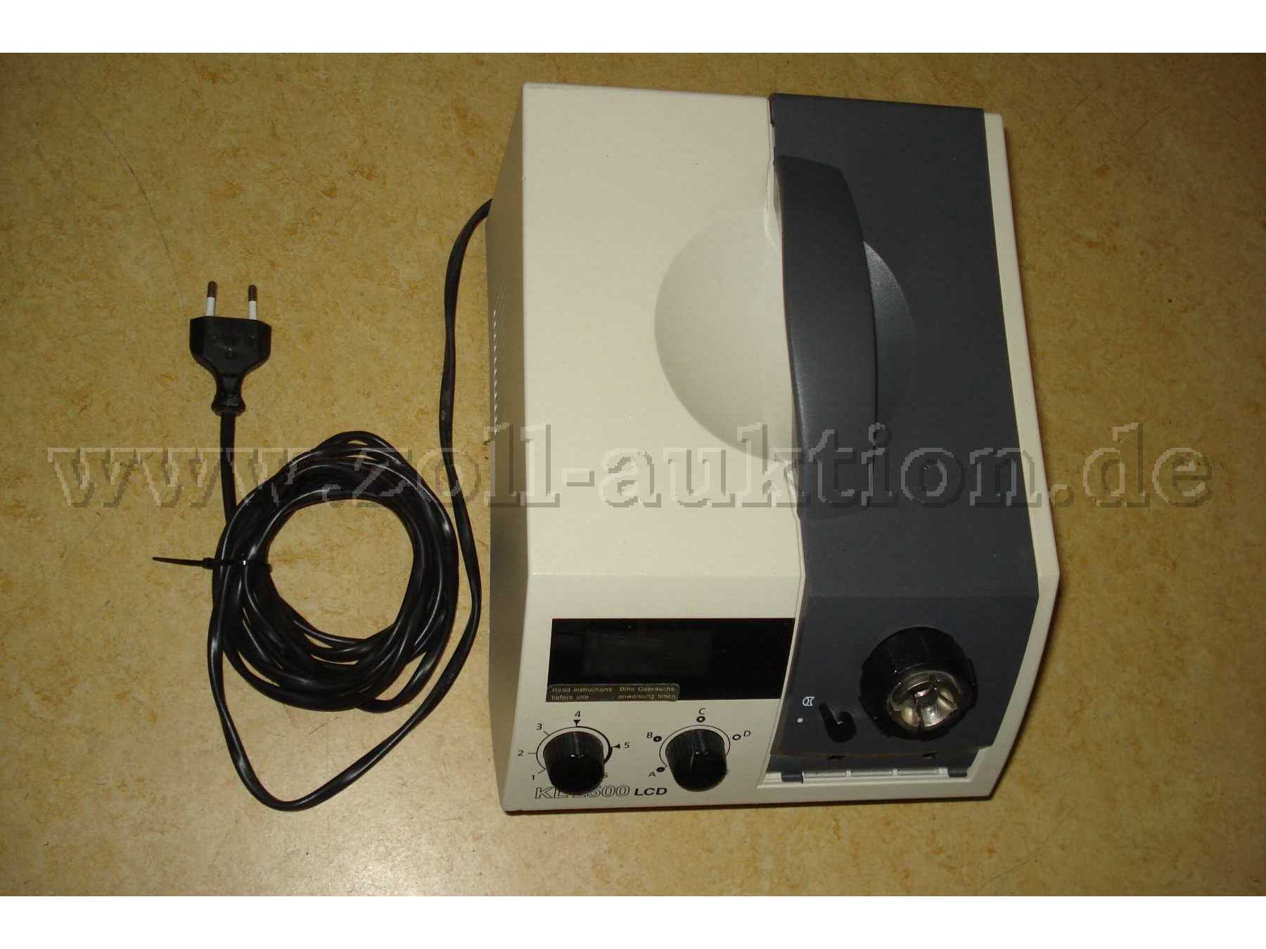 Kaltlichtquelle SHOTT KL2500 LCD.