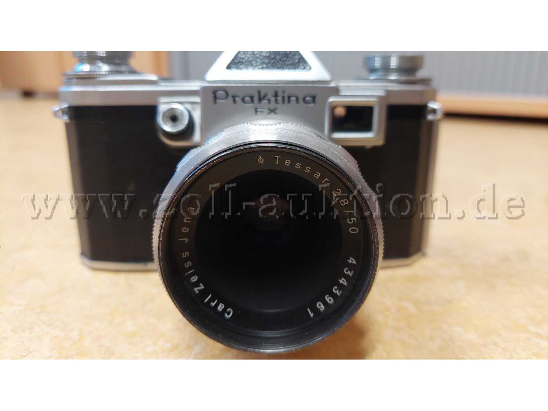 Vorderansicht des Tessars