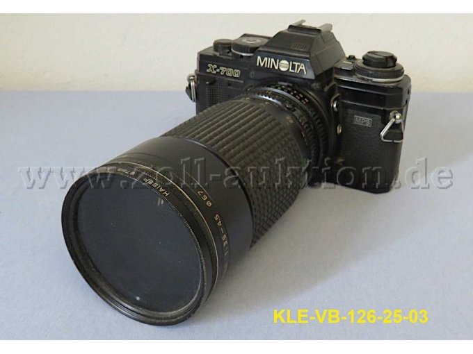 Minolta X-700 MPS inkl. Objektiv