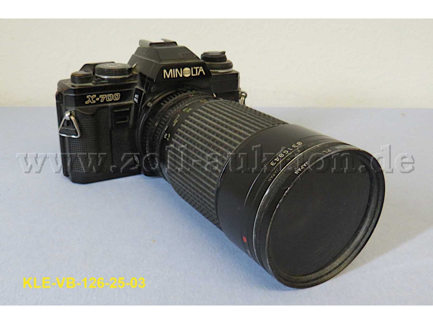 Minolta X-700 MPS inkl. Objektiv