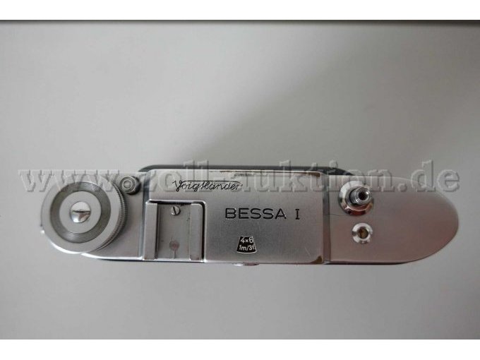 Voigtländer Bessa I, Draufsicht