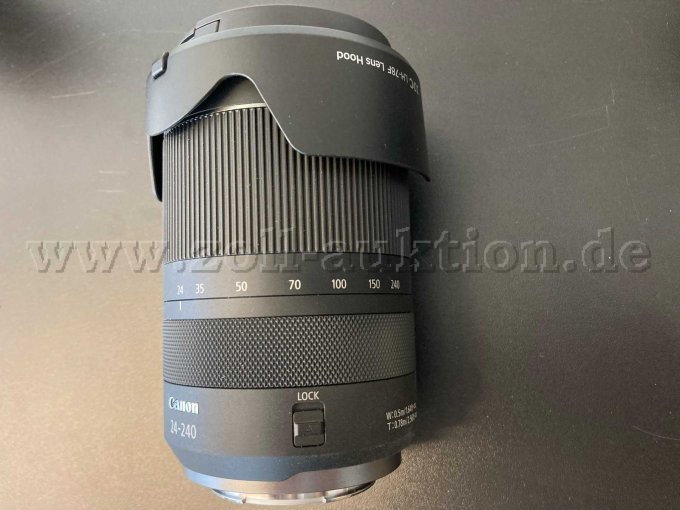 Cananon Objektiv 24 - 240 mm incl. Lens Hood