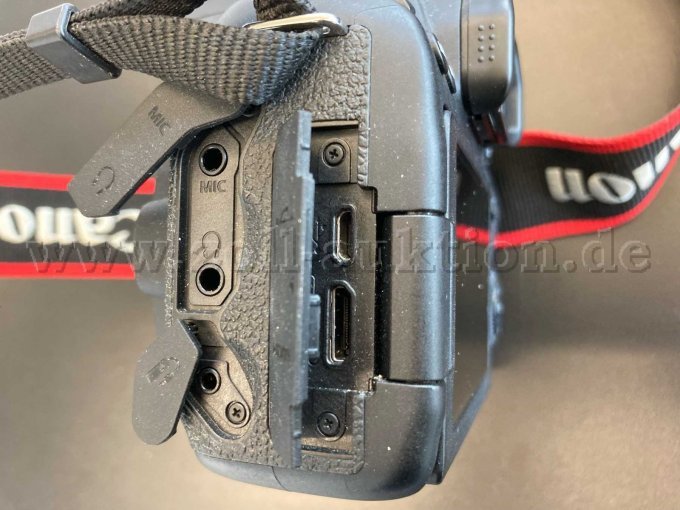 Seitenansicht Anschlüsse