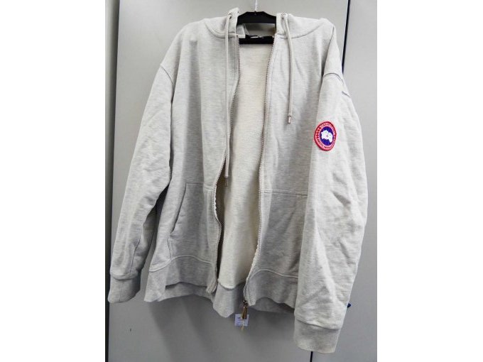 Kapuzenjacke Canada Goose_  Vorderansicht mit geöffneten Reißverschluss