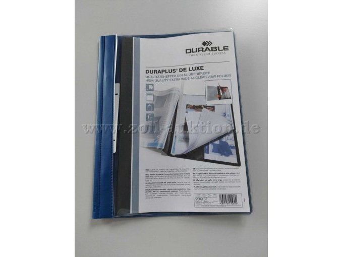 Angebotsmappe A4 Überbreite , dunkelblau, PVC