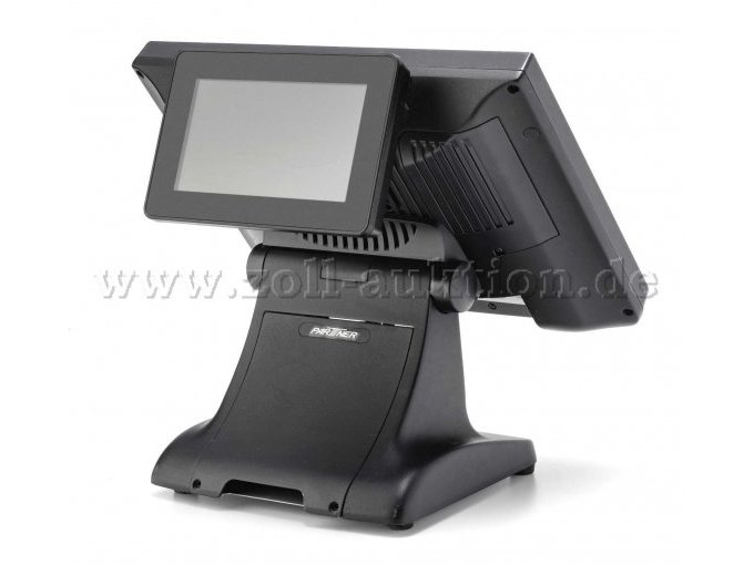 Kassenterminal Rückseite mit Kundenmonitor Kassenterminal Rückseite mit Kundenmonitor