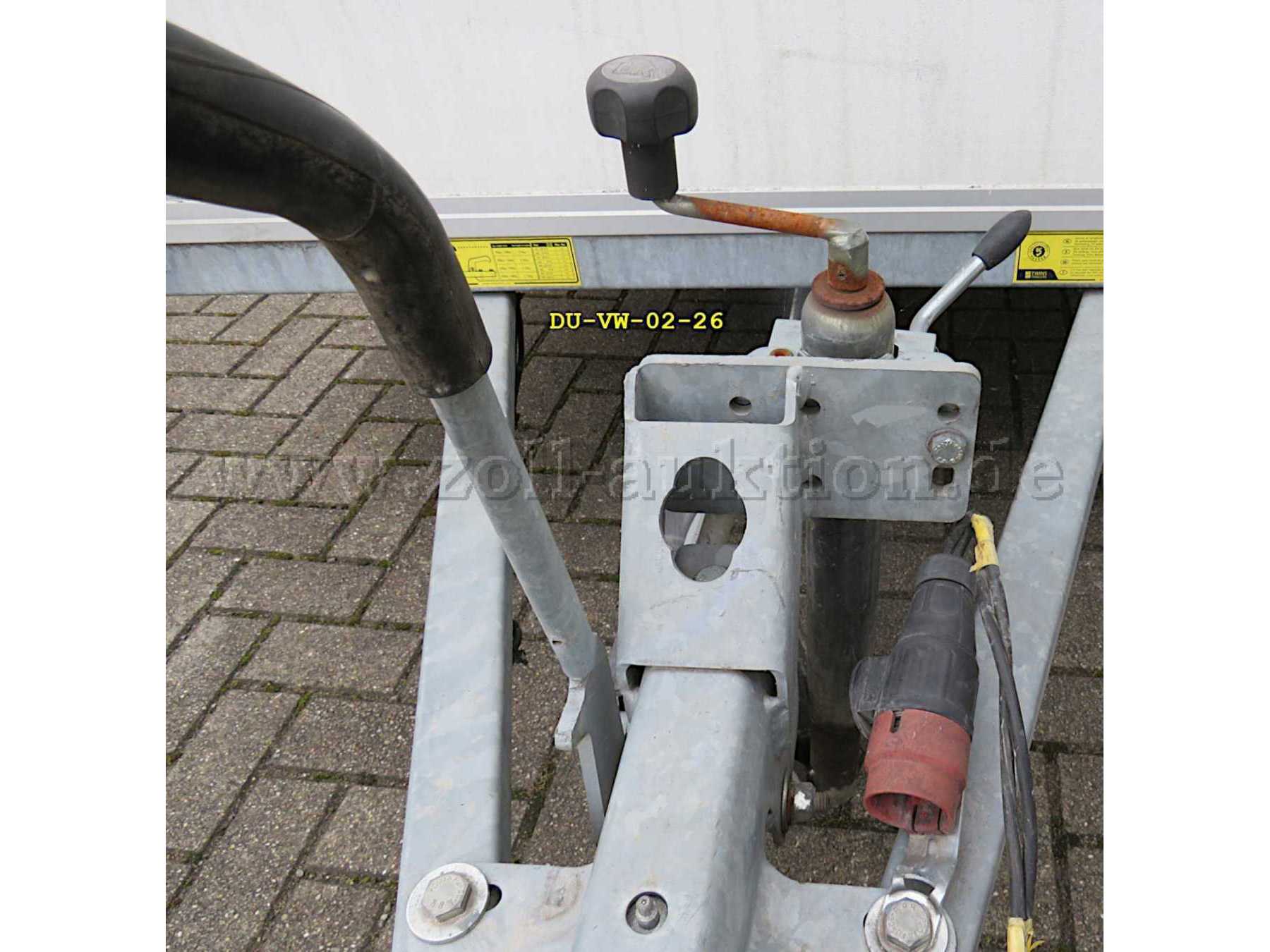 Handbremse, Stecker, Kurbel Stützrad