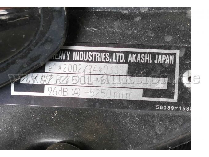 Kawasaki Fahrgesell Nr.