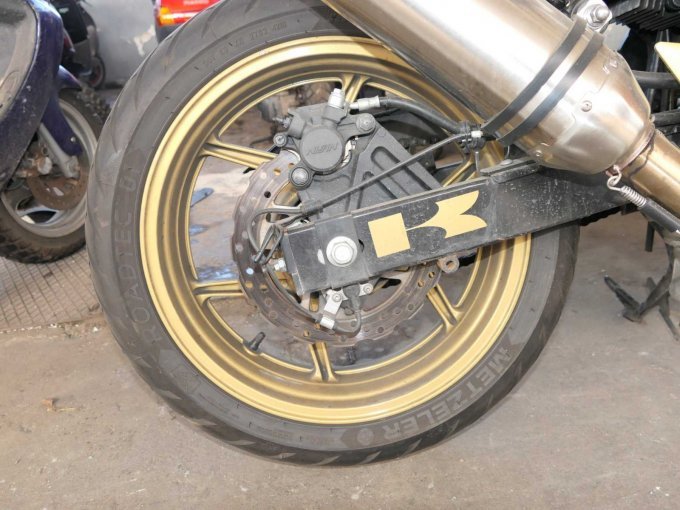 Kawasaki Z 750 Heckansicht