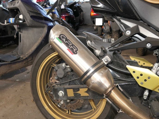 Kawasaki Z 750 Heckansicht