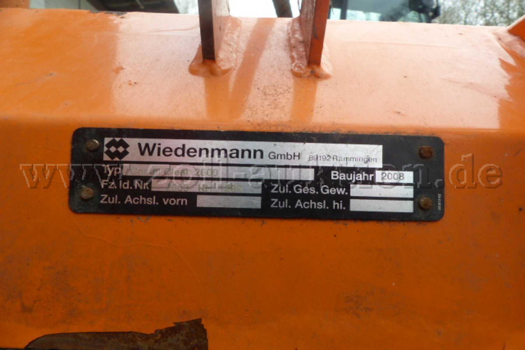 Zoll-Auktion - 1 Kehrbesen Wiedemann Combi Clean 2600 (ID 953224)