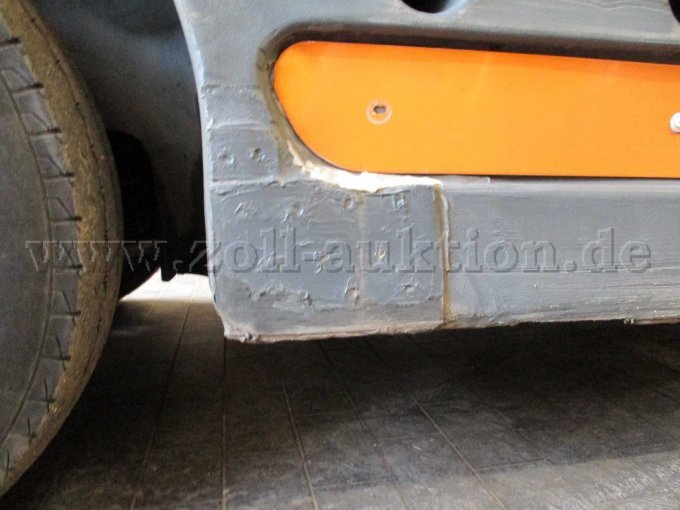 defekter Schmutzwassertank