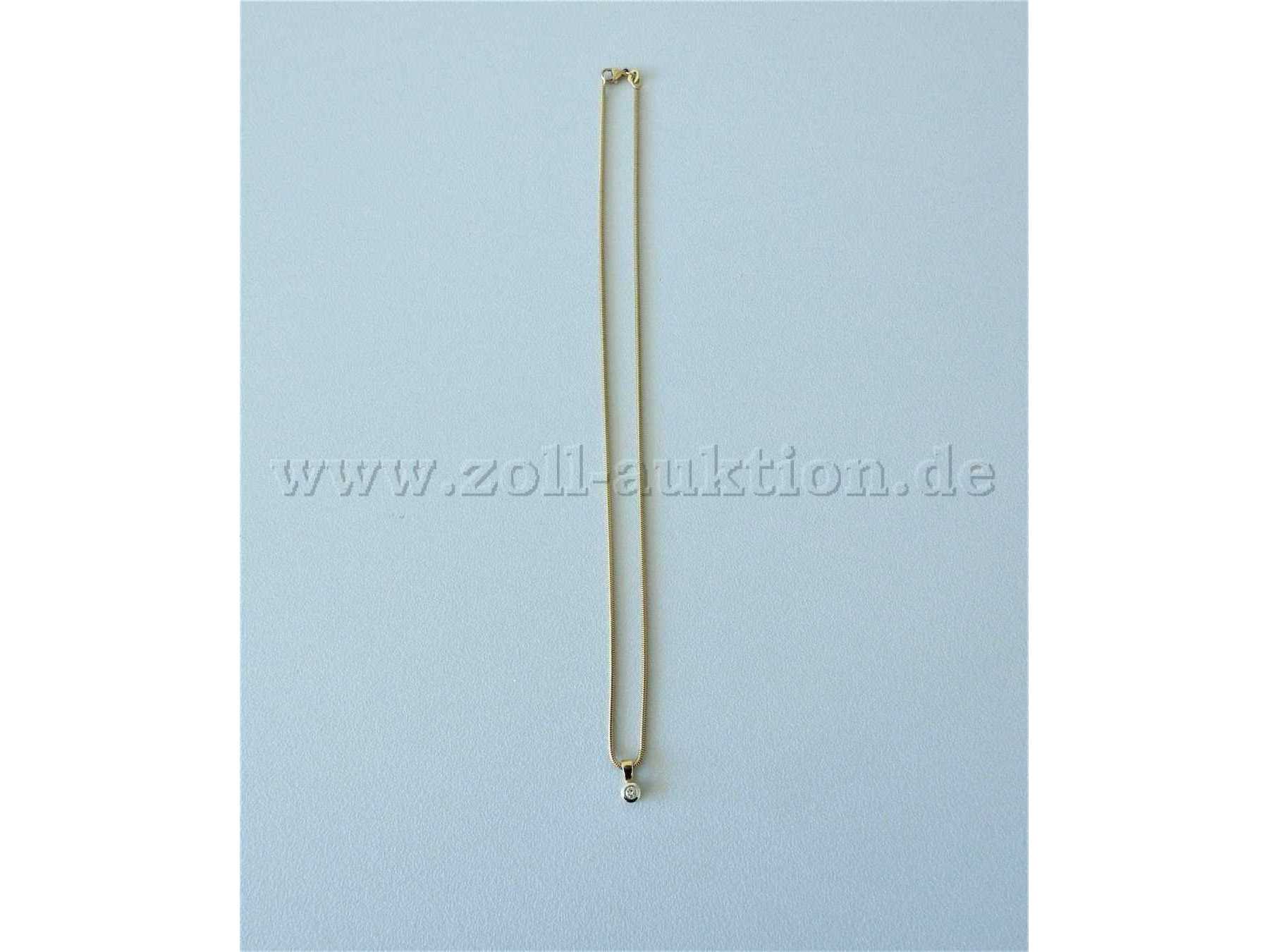 Goldkette Gesamtansicht