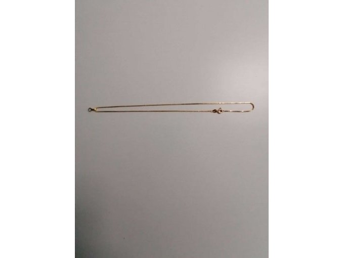 Ansicht horizontal, Kette in 585er Gelbgold