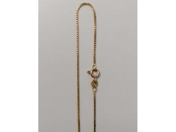 Nahansicht Schließe, Kette in 585er Gelbgold