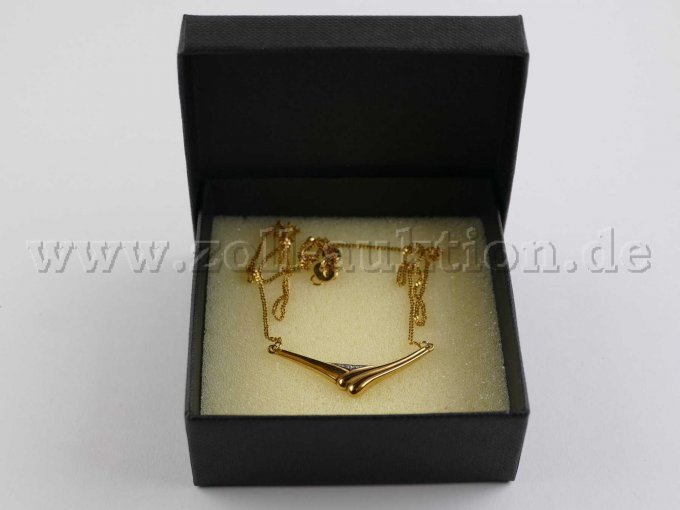 1 Kette in Collierform, Gelbgold 333/1000, gebraucht – foto 2 – kavel bij Zoll-Auktion, Dresden
