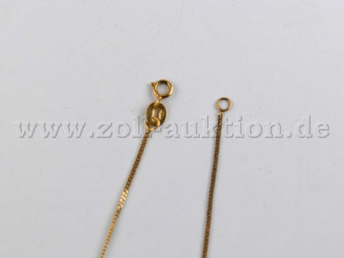 1 Kette in Collierform, Gelbgold 333/1000, gebraucht – foto 4 – kavel bij Zoll-Auktion, Dresden