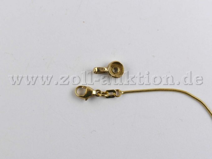 1 Kette mit Anhänger, Gelbgold 585/1000, gebraucht – foto 7 – kavel bij Zoll-Auktion, Dresden