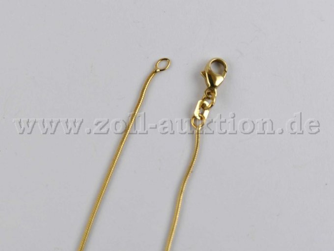 1 Kette mit Anhänger, Gelbgold 585/1000, gebraucht – foto 5 – kavel bij Zoll-Auktion, Dresden