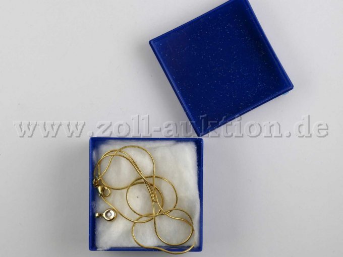 1 Kette mit Anhänger, Gelbgold 585/1000, gebraucht – foto 4 – kavel bij Zoll-Auktion, Dresden