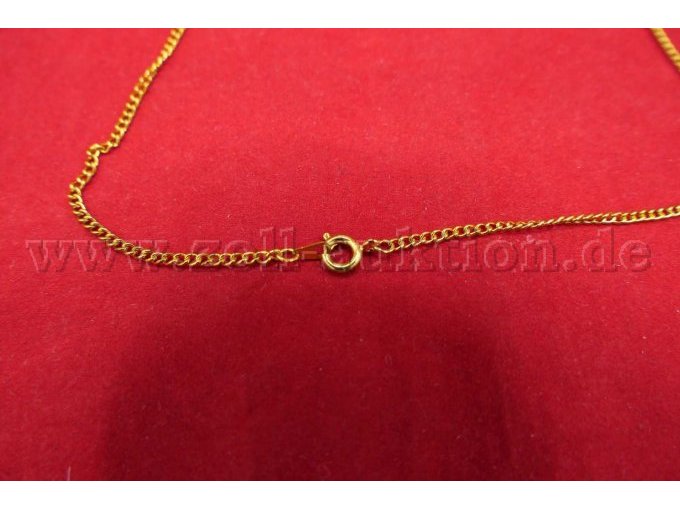 1 Kette mit Anhänger; goldfarben mit synthetischer Perle; 42 cm – foto 5 – kavel bij Zoll-Auktion, Paderborn