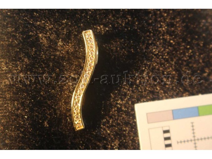 Kettenanhänger 585er Gold mit Brillanten