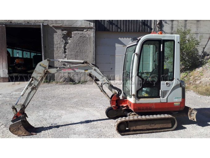 1 rupsgraafmachine Takeuchi TB016 1,62 t 10,1 kW diesel bouwjaar 2005 – zonder UVV, rijklaar – foto 2 – kavel bij Zoll-Auktion, Burladingen