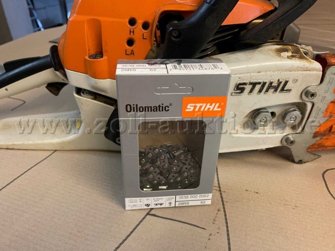 Seitenansicht mit neuer Kette