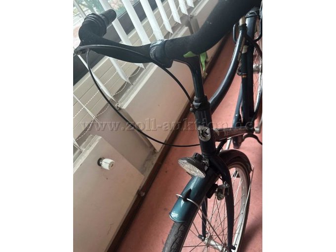 Das Fahrrad von vorne