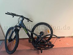 Gesamtansicht des Fahrrads