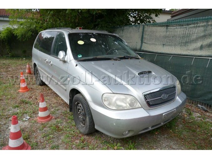 1 Kia Carnival EX 2.9 CRDI 16V – foto 2 – kavel bij Zoll-Auktion, Wandlitz