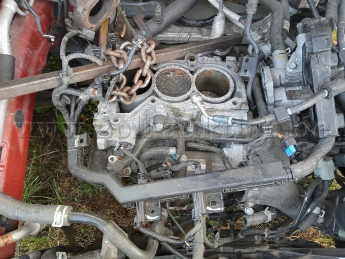 Motor zerlegt
