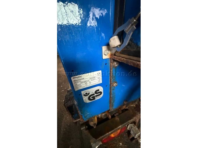 Typenschild Streuautomat