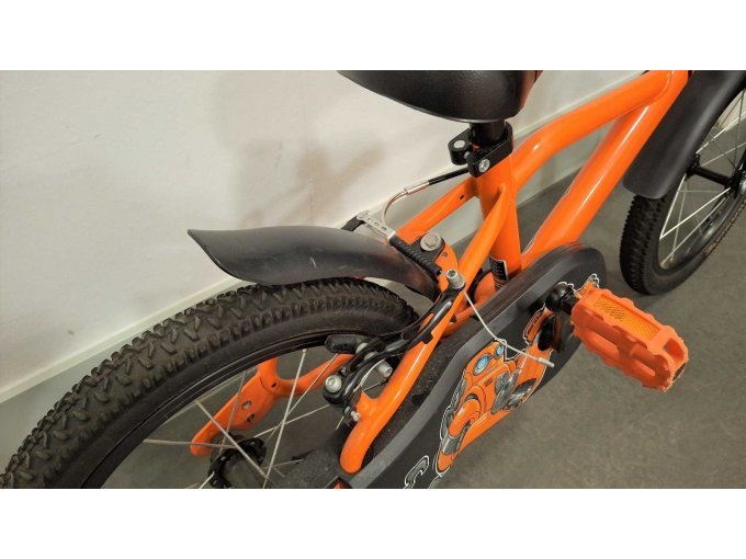 Hinterradbremse von oben