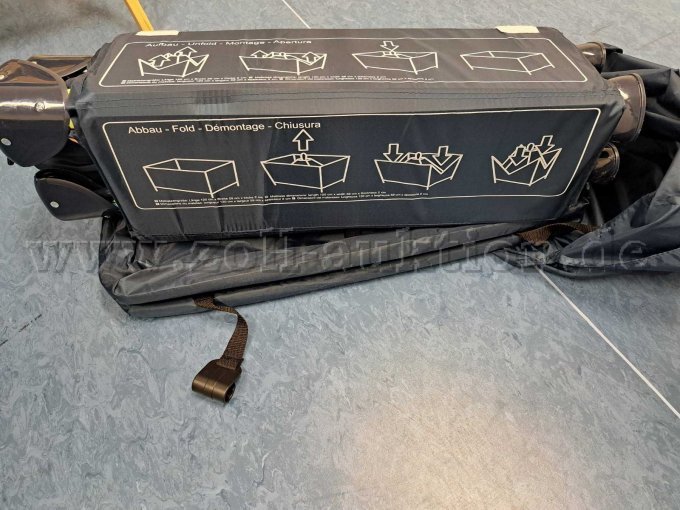 Kinderreisebettchen der Firma Hauck - Anleitung