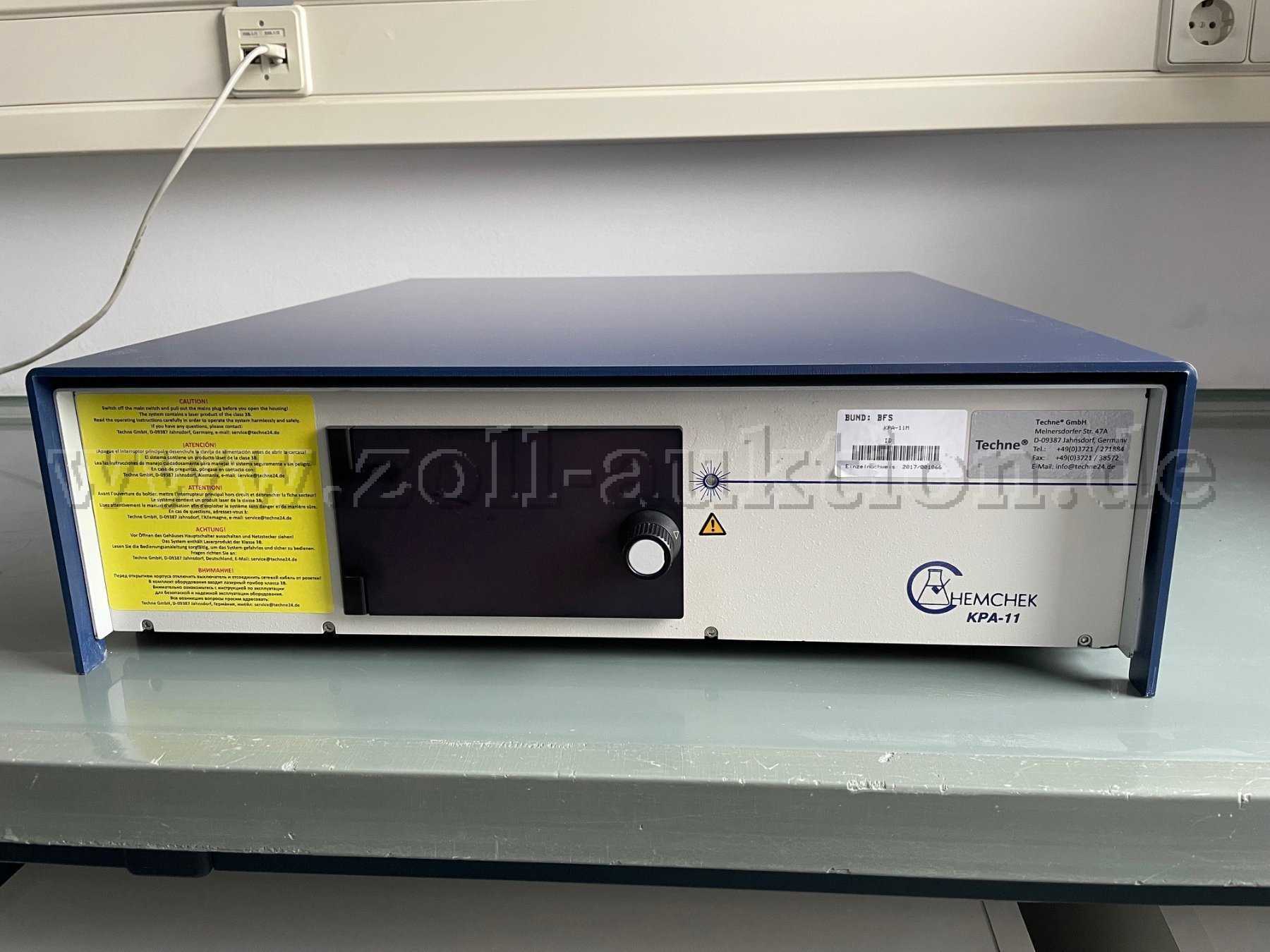 KPA Gerät geschlossen