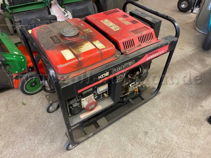 1 Kipor KDE 6000E3-dieselgenerator – foto 2 – kavel bij Zoll-Auktion, Falkenberg