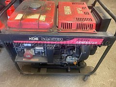 Generator Typ: Kipor KDE 6000E3