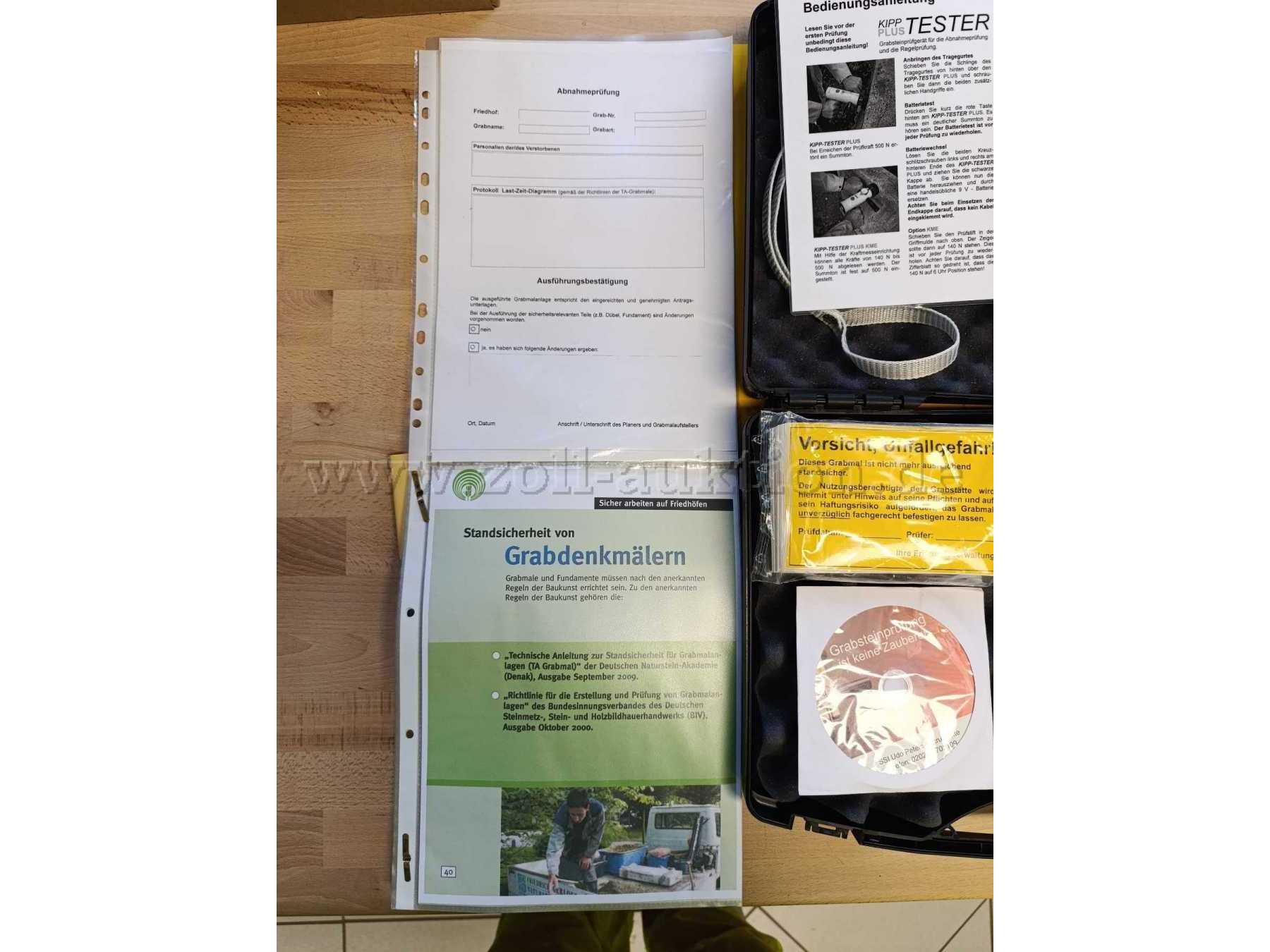 Anleitung und Zubehör